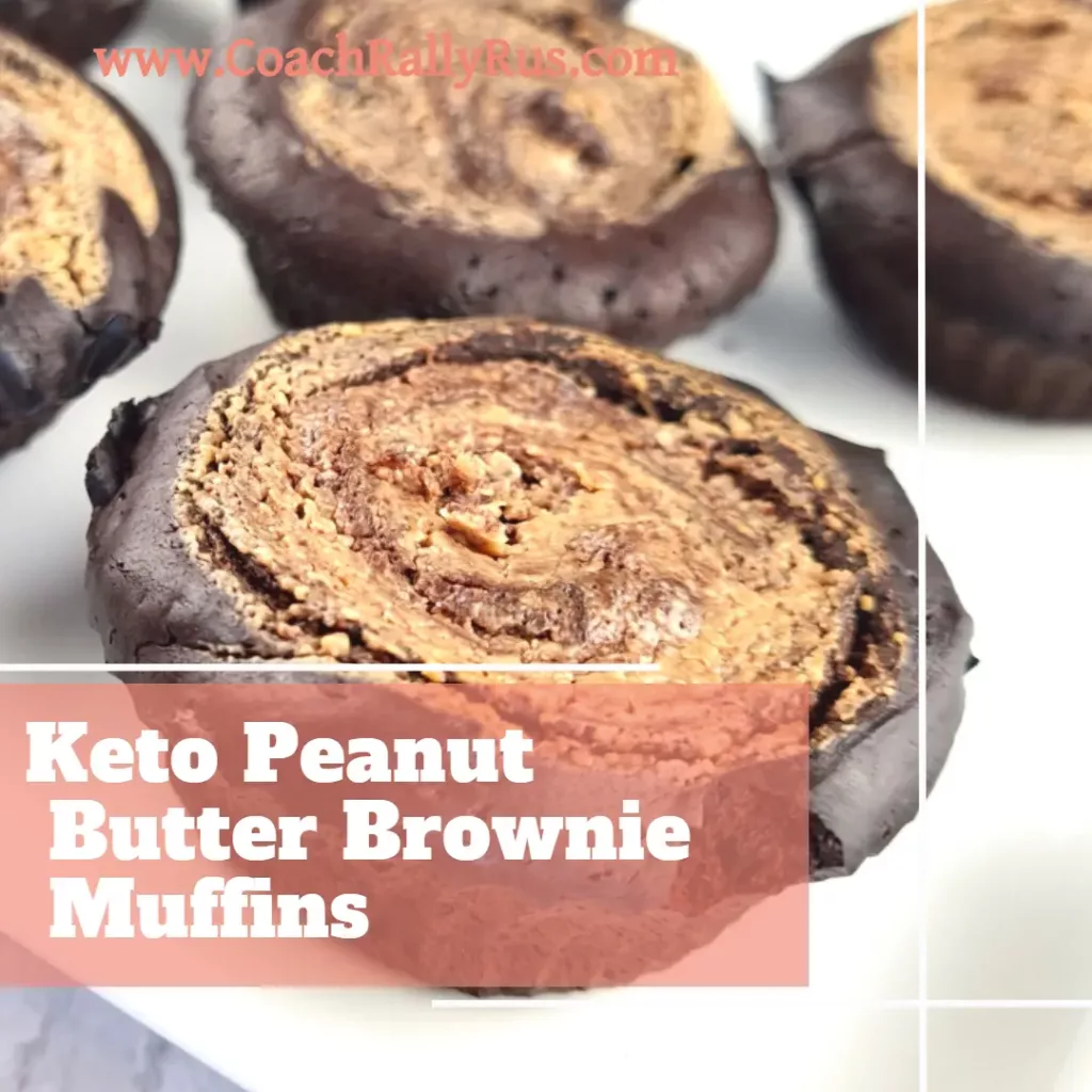 Keto Peanut butter Brownie Muffins