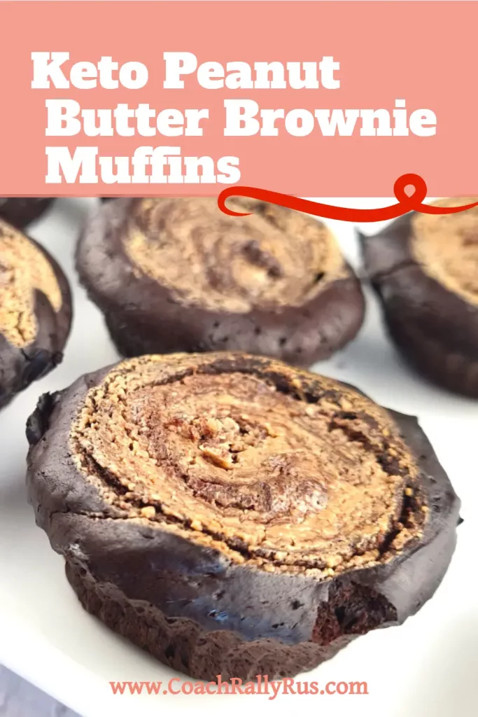 Keto Peanut butter Brownie Muffins