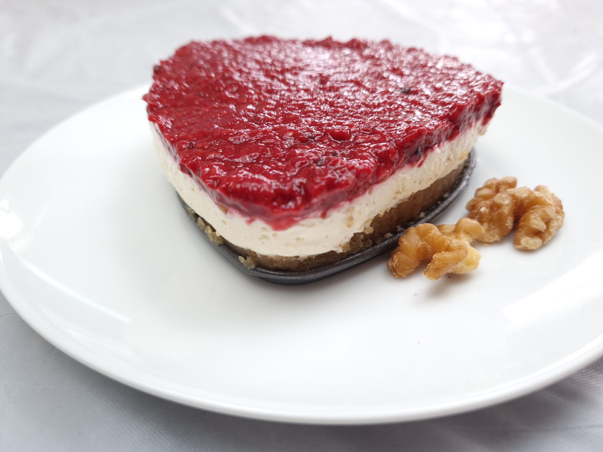 No Bake Keto Raspberry Cheesecake - Great Summer Dessert Idea