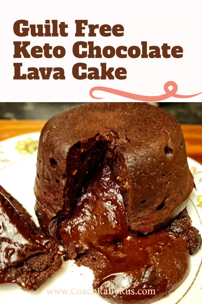 Keto Chocolate Lava Cake