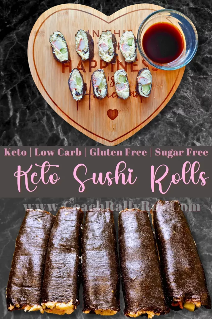 Keto Sushi Rolls - Low Carb Dinner