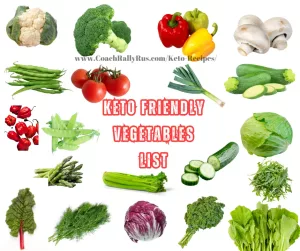Keto Friendly Vegetables List