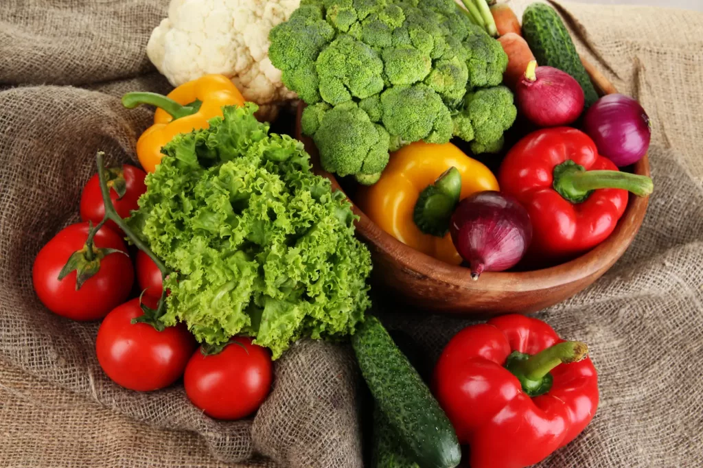 Keto Friendly Crunchy Vegetables