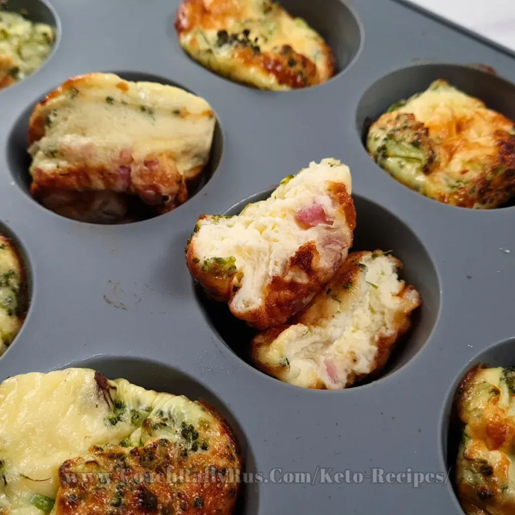 Cottage Cheese Egg Muffins with Pancetta Low Carb Recipe