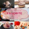 A collage showcasing a variety of keto-friendly ice cream recipes. The image features a bowl of pink ice cream with blueberries, chocolate ice cream sandwiches, layered pink and white ice cream with berries in a glass, and a dish of strawberry-topped ice cream with chocolate pieces. The central text reads ‘CHOOSE YOUR FAVORITE ICE CREAM RECIPE’ in bold letters, highlighting the low-carb and keto nature of the desserts.