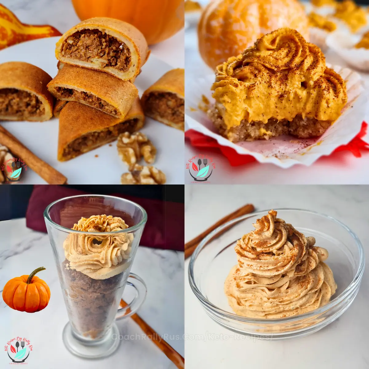 Easy Low Carb Pumpkin Recipes: Keto, Sugar Free, Gluten Free